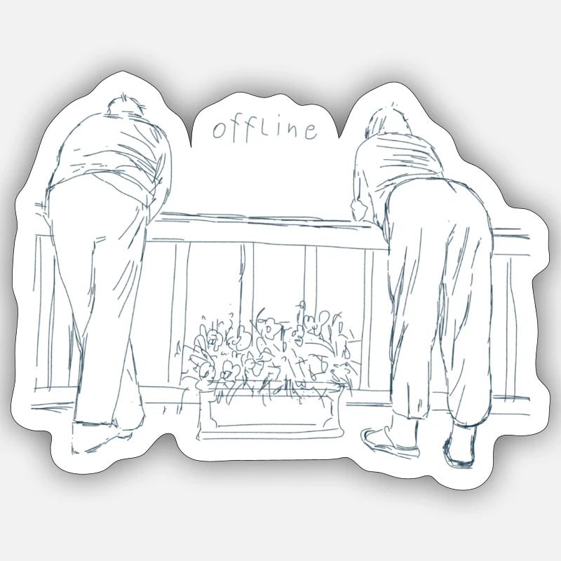 Sticker size S (10 x 10 cm) - 