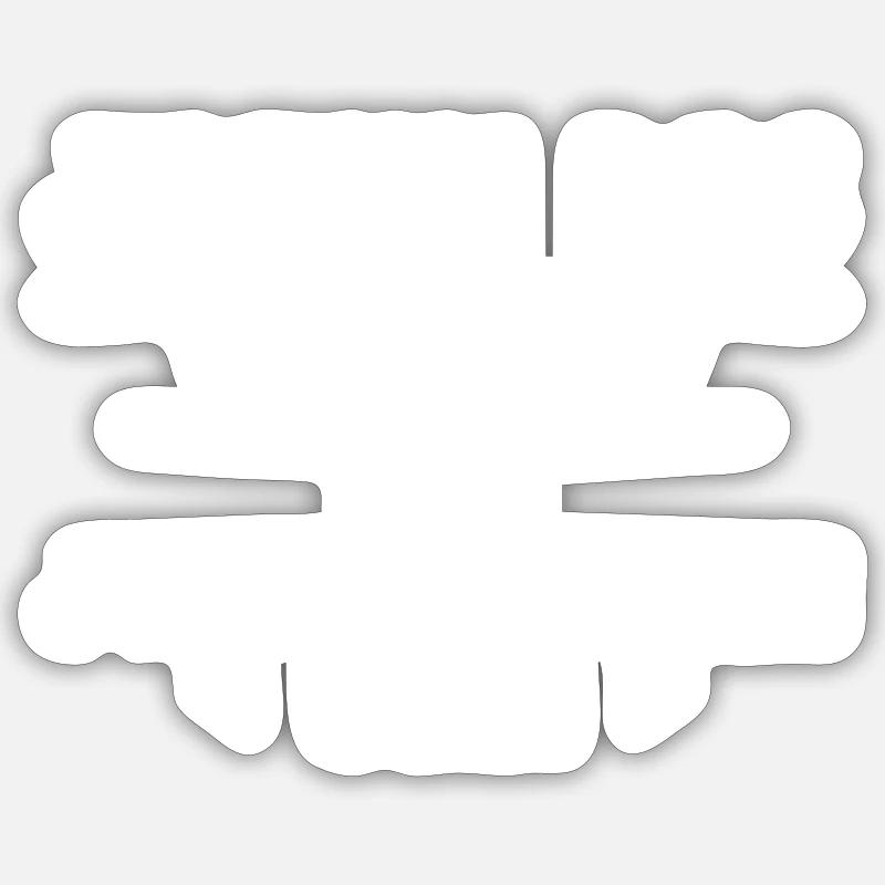 Sticker taille S (10 x 10 cm) - 