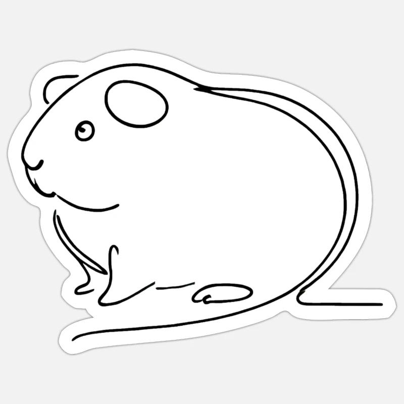 Sticker taille S (10 x 10 cm) - 