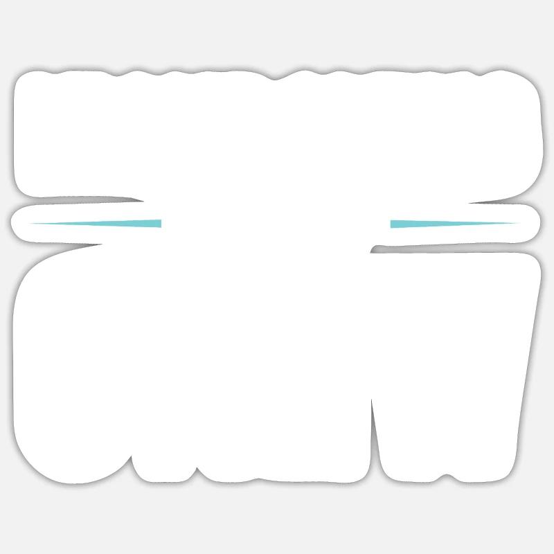 Kickboxing Crew - Sticker size S (10 x 10 cm) - white matte