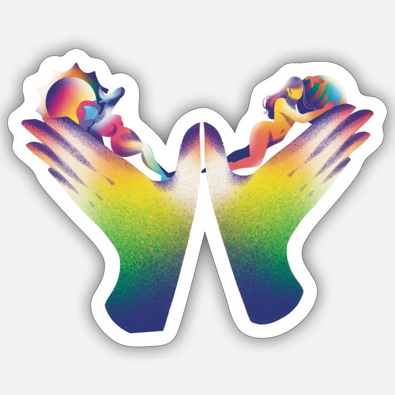 Sticker size S (10 x 10 cm) - 