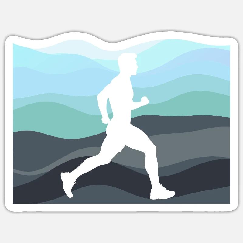 Bodybuilding Training Plan Copy Sticker size S (10 x 10 cm)