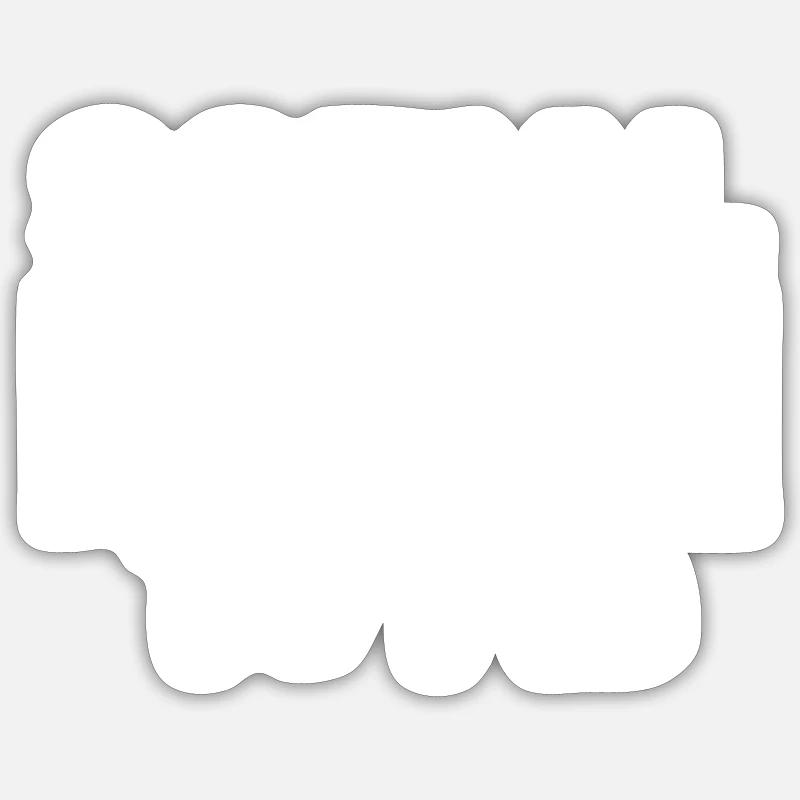 seit 1972 - Sticker Größe S (10 x 10 cm) - Mattweiß