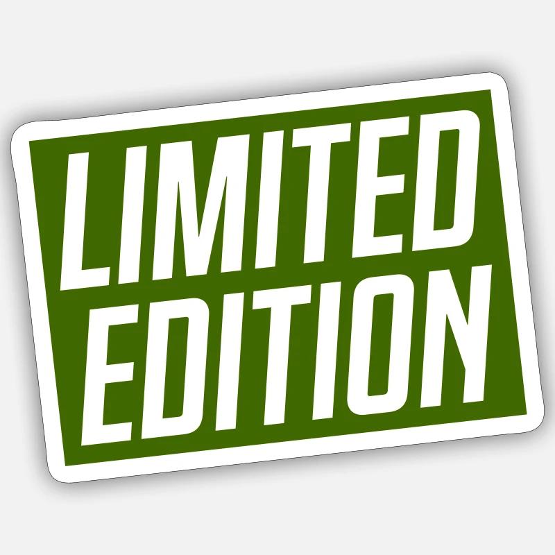 Design en édition limitée - Sticker taille S (10 x 10 cm) - blanc mat