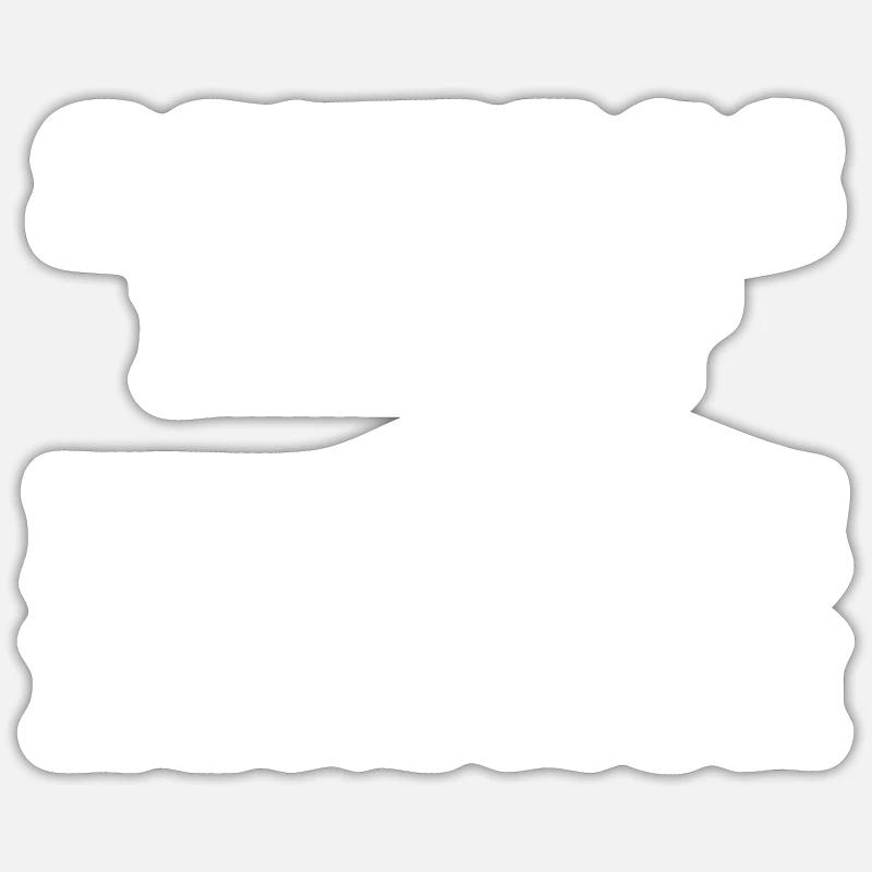 Scheiss drauf - Mach es einfach Sticker Größe S (10 x 10 cm)