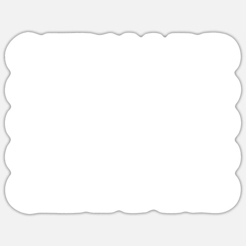 Gerhard - Sticker taille S (10 x 10 cm) - blanc mat