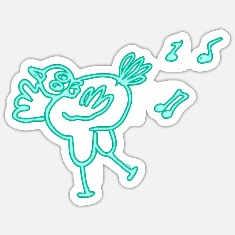 Sticker taille S (10 x 10 cm) - 