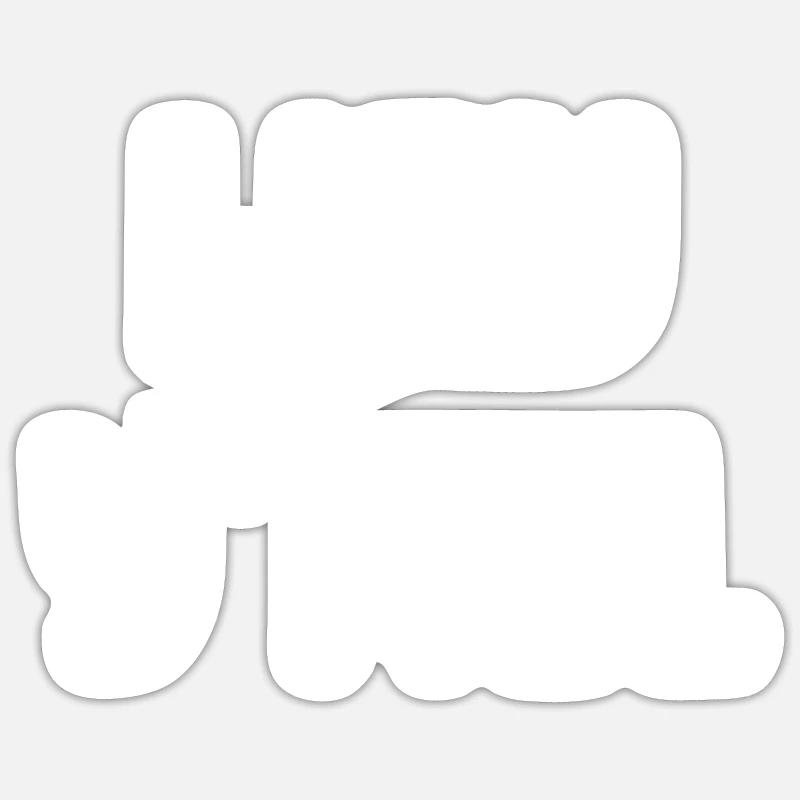 Sticker taille S (10 x 10 cm) -