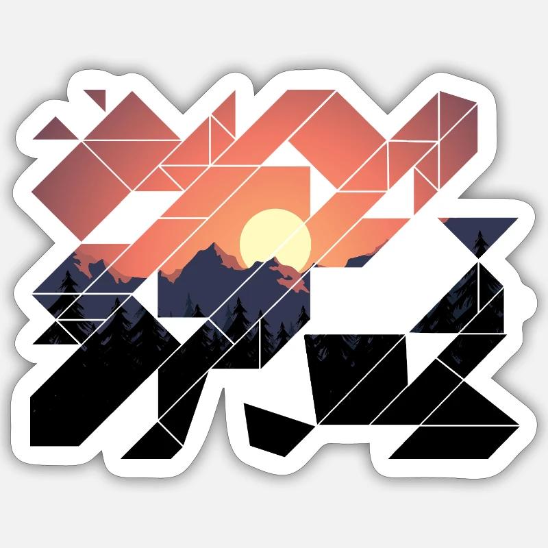 Sticker taille S (10 x 10 cm) - 