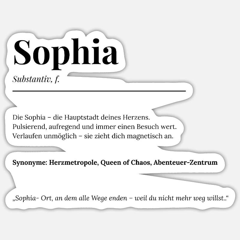 Sticker Größe S (10 x 10 cm) - 