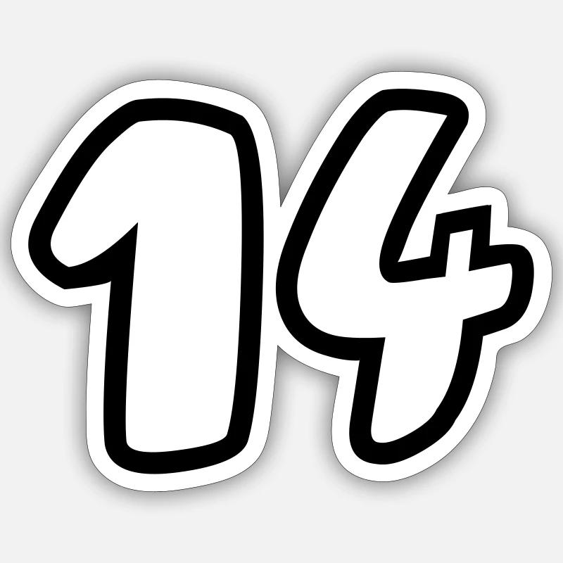 Sticker Größe S (10 x 10 cm) - 