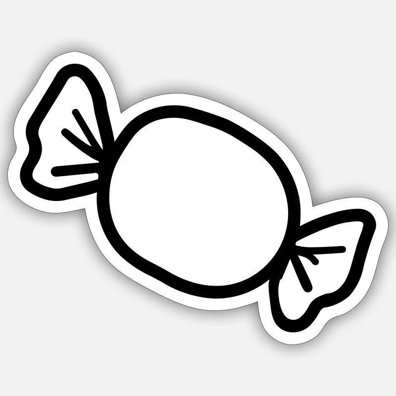 candy Sticker size S (10 x 10 cm)
