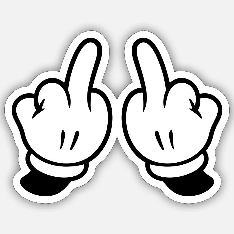 Sticker Größe S (10 x 10 cm) - 