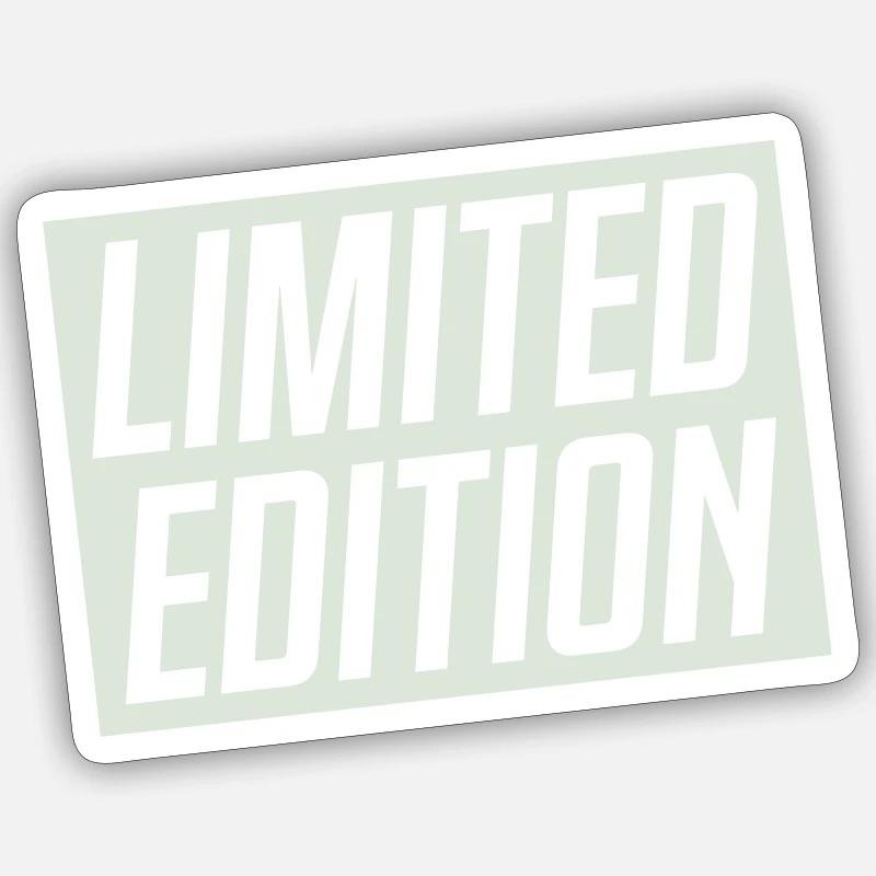 Limited Edition Stamp Design Sticker size S (10 x 10 cm)