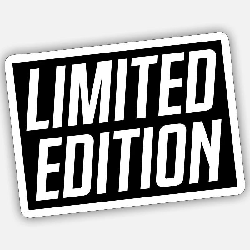 Limited edition - Sticker size S (10 x 10 cm) - white matte