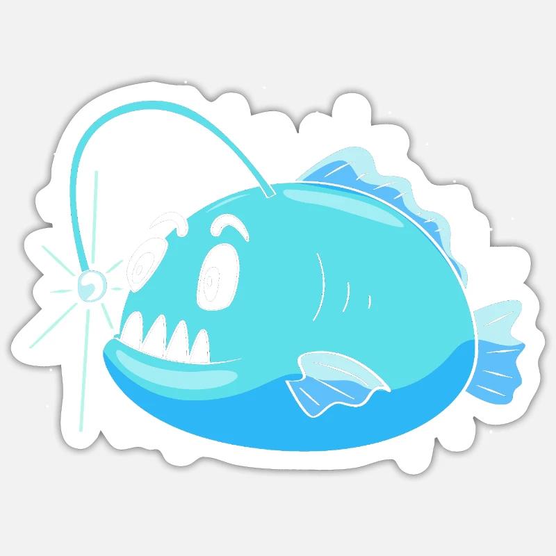 Frogfish Sticker size S (10 x 10 cm)