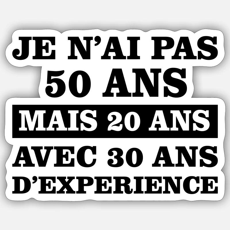 Sticker taille S (10 x 10 cm) - 