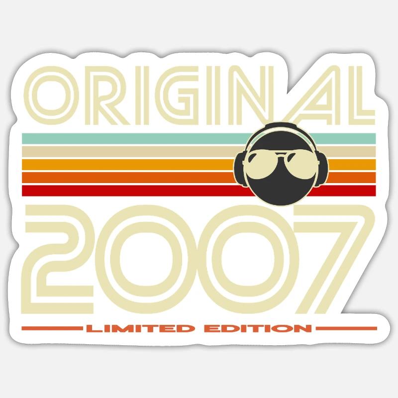 Original 2007 Retro Edition Sticker size S (10 x 10 cm)