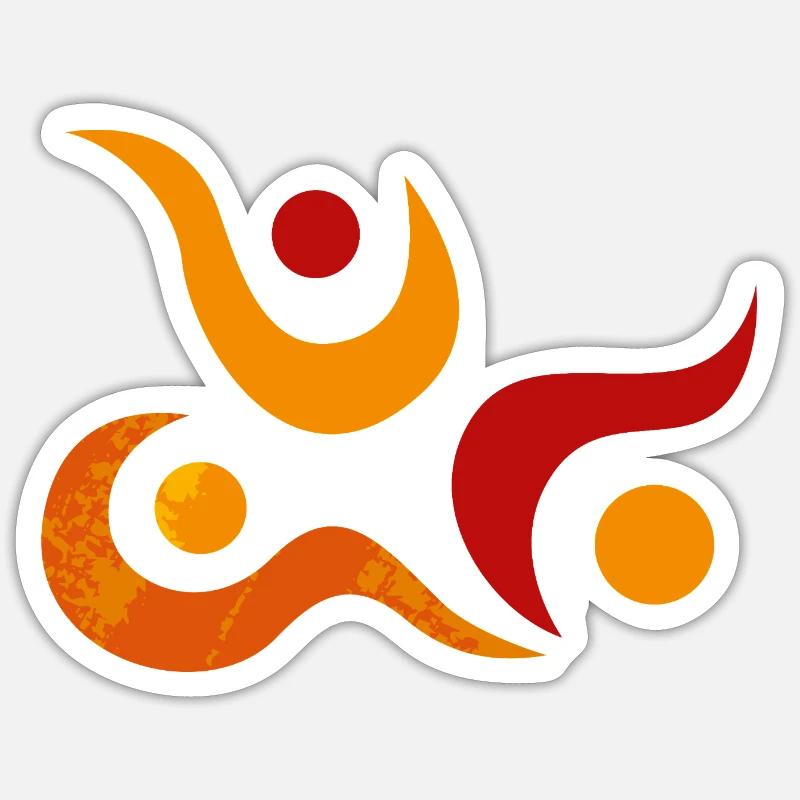 Sticker Größe S (10 x 10 cm) - 