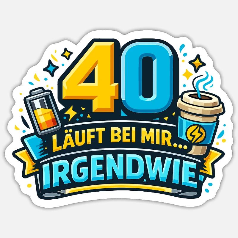 Sticker Größe S (10 x 10 cm) - 