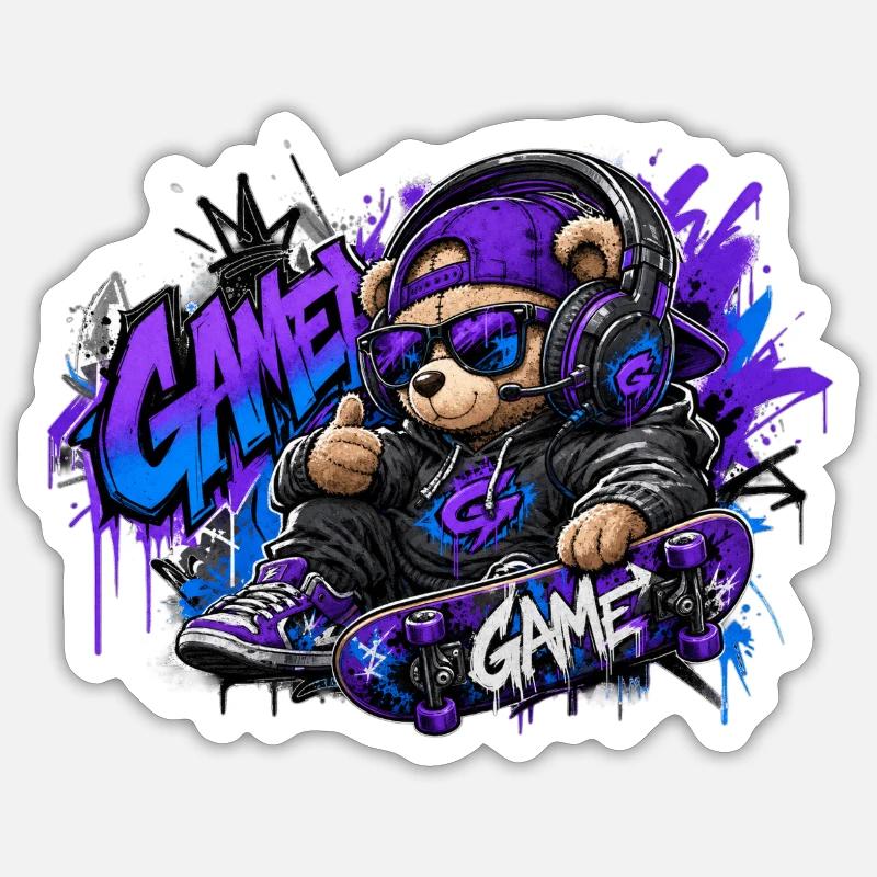 Sticker Größe S (10 x 10 cm) - 