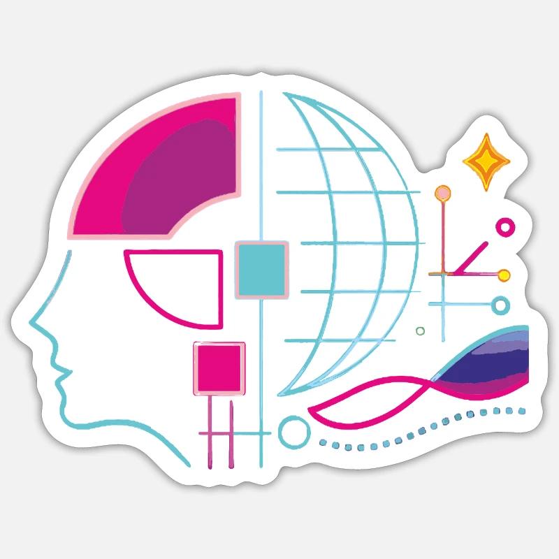 Sticker taille S (10 x 10 cm) - 