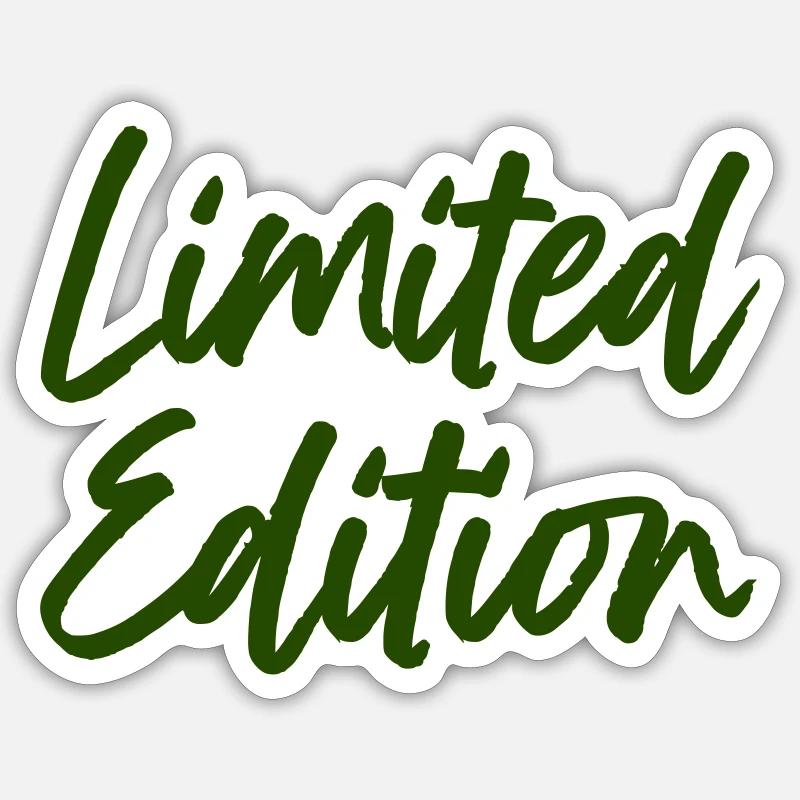 limited_edition - Sticker taille S (10 x 10 cm) - blanc mat
