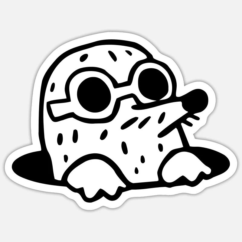 Sticker taille S (10 x 10 cm) - 