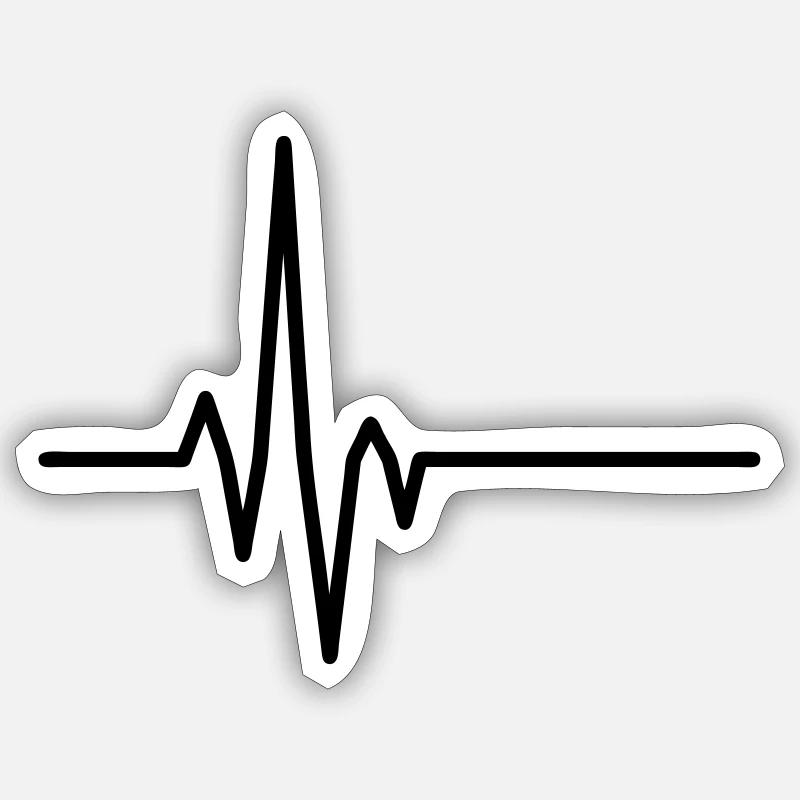 Impulsion - Sticker taille S (10 x 10 cm) - blanc mat