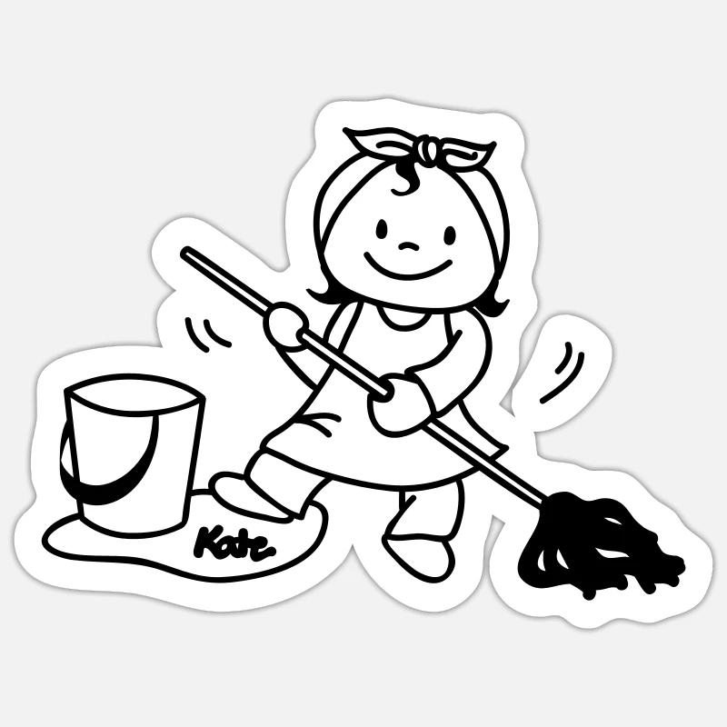 Sticker taille S (10 x 10 cm) - 