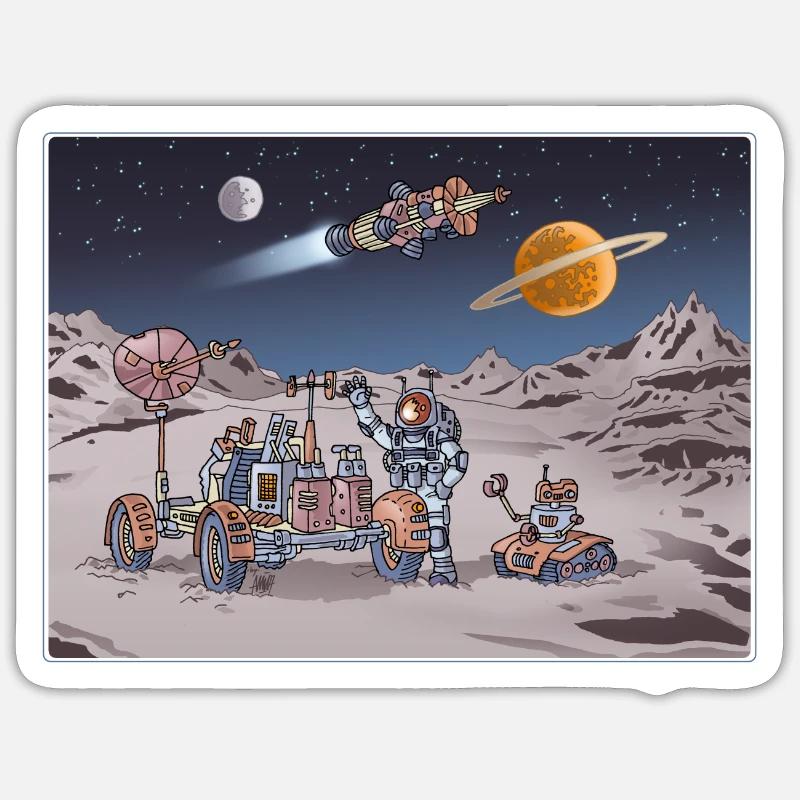 Sticker Größe S (10 x 10 cm) - 