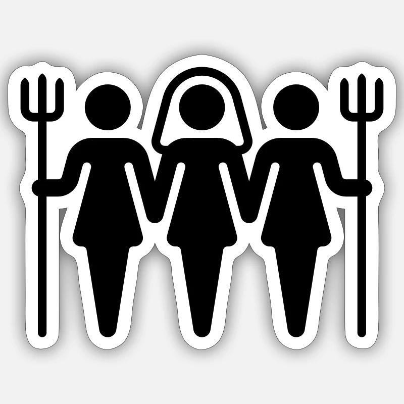 Sticker taille S (10 x 10 cm) - 