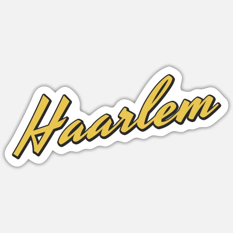 Haarlem - Sticker size S (10 x 10 cm) - white matte