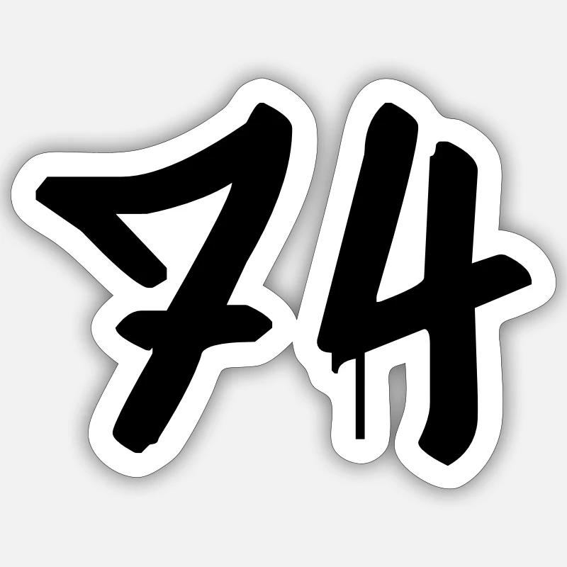 Sticker Größe S (10 x 10 cm) - 