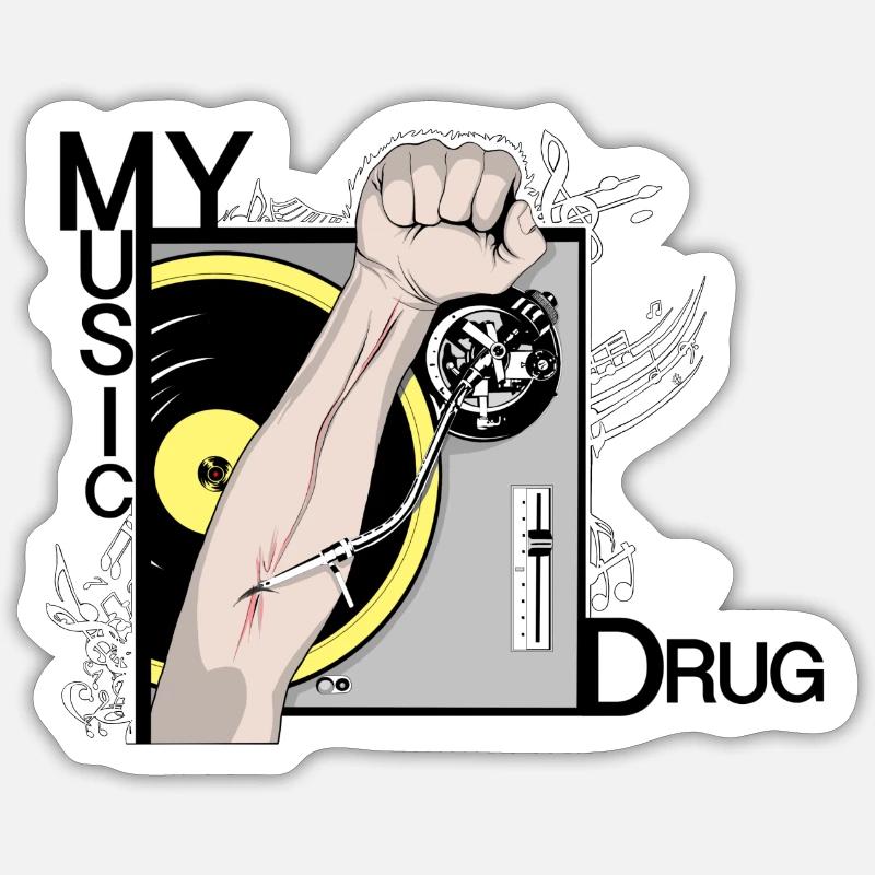 Sticker taille S (10 x 10 cm) - 