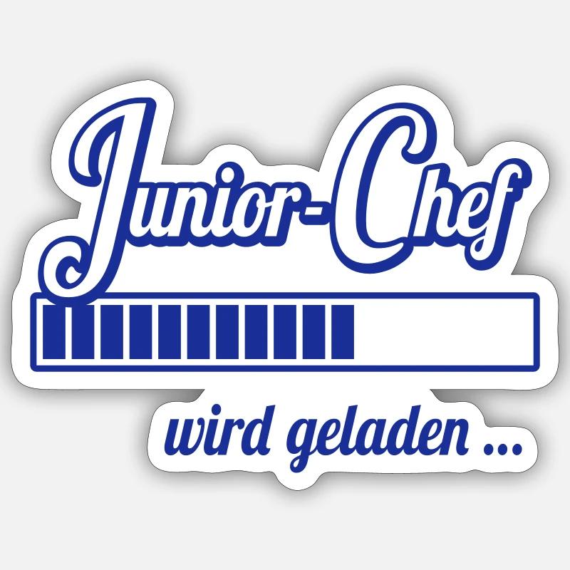 Junior chef Loading ... (Pregnancy, 1C) Sticker size S (10 x 10 cm)