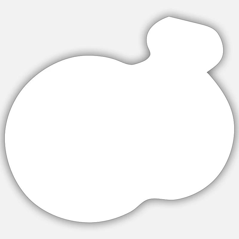 Wedding - Sticker size S (10 x 10 cm) - white matte