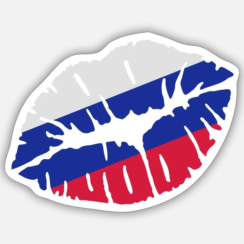 Russie Sticker taille S (10 x 10 cm)