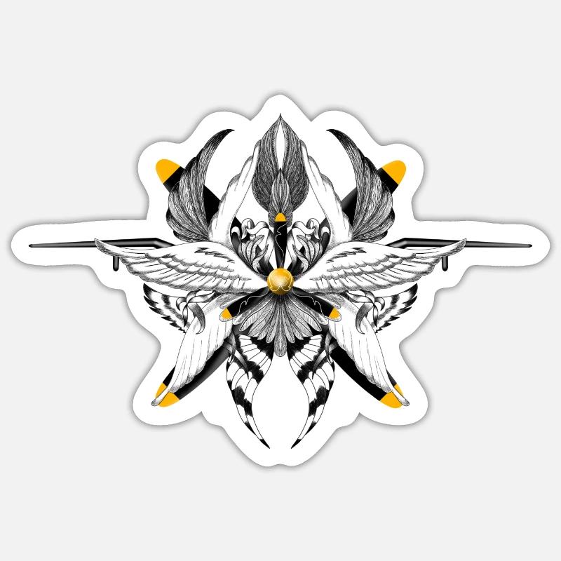 aviator Sticker size S (10 x 10 cm)