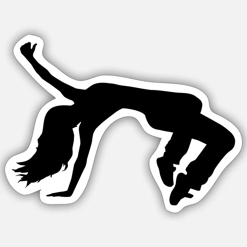 Breakdance Sticker Größe S (10 x 10 cm)