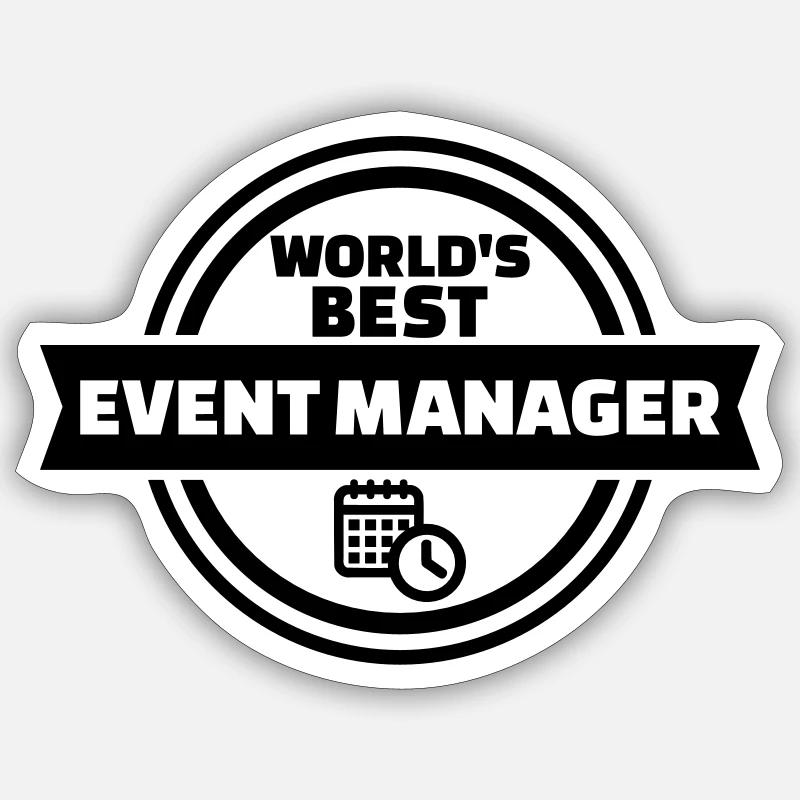 Event Manager Sticker size S (10 x 10 cm)