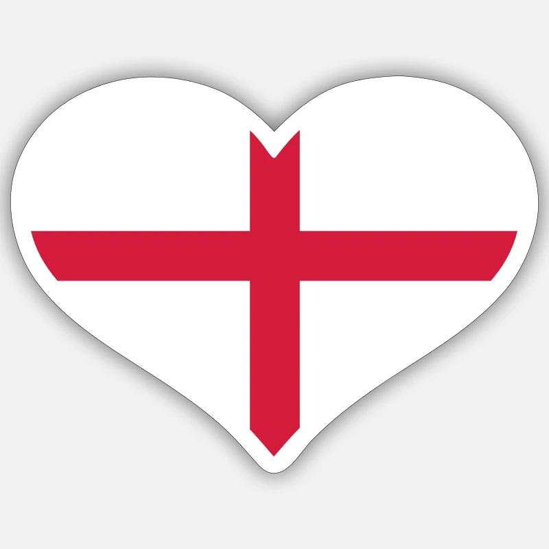 Angleterre Sticker taille S (10 x 10 cm)