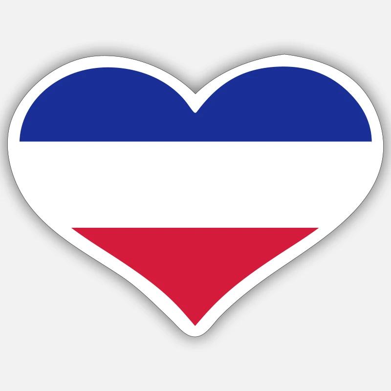 Holland Sticker størrelse S (10 x 10 cm)