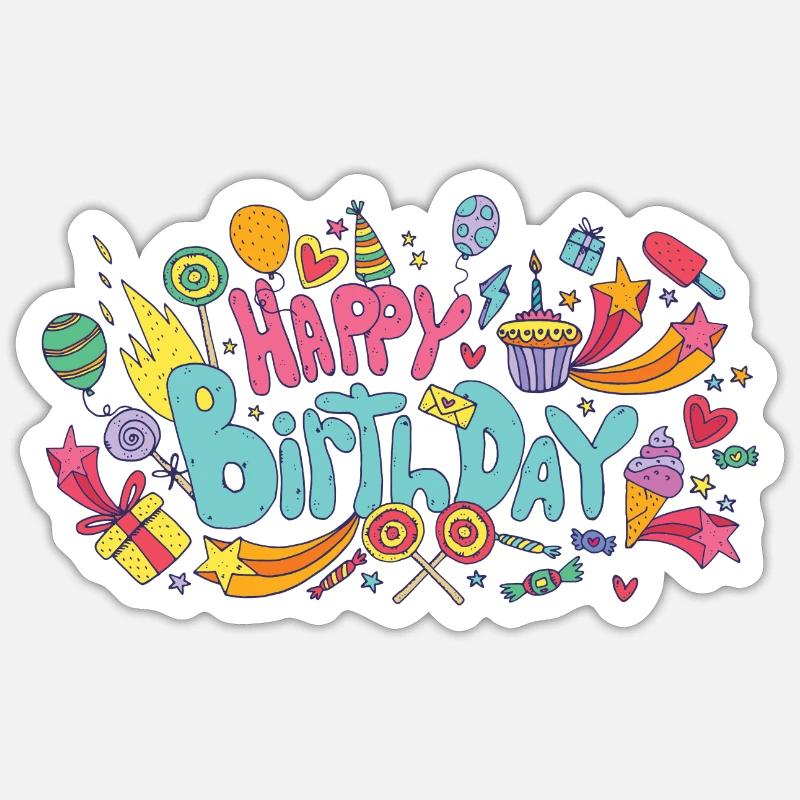 Sticker taille S (10 x 10 cm) - 