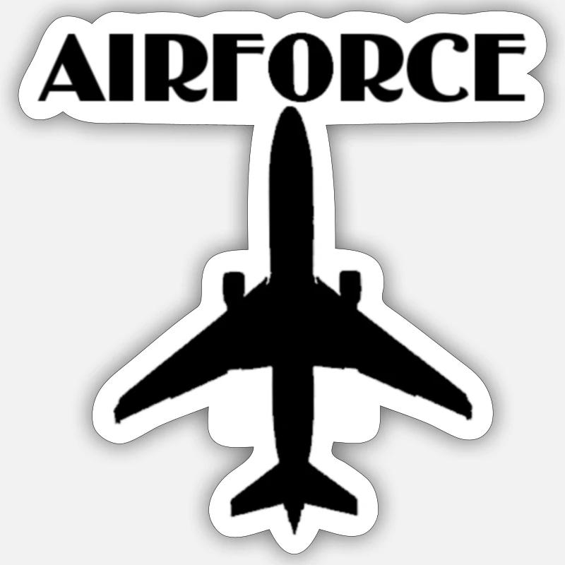 Luftwaffe - Sticker Größe S (10 x 10 cm) - Mattweiß