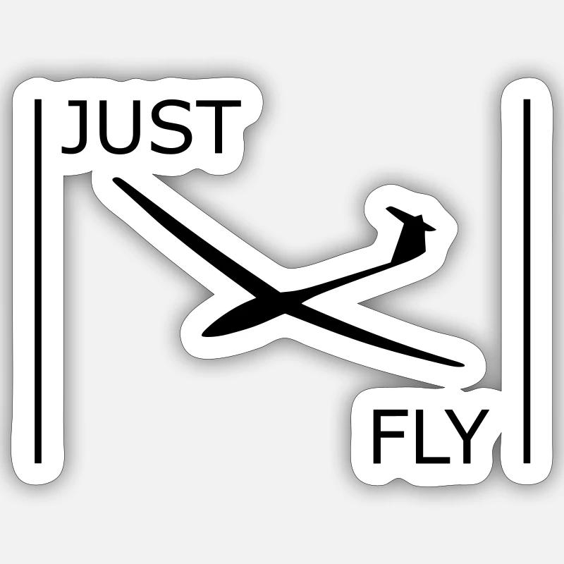 Planeur Sticker taille S (10 x 10 cm)