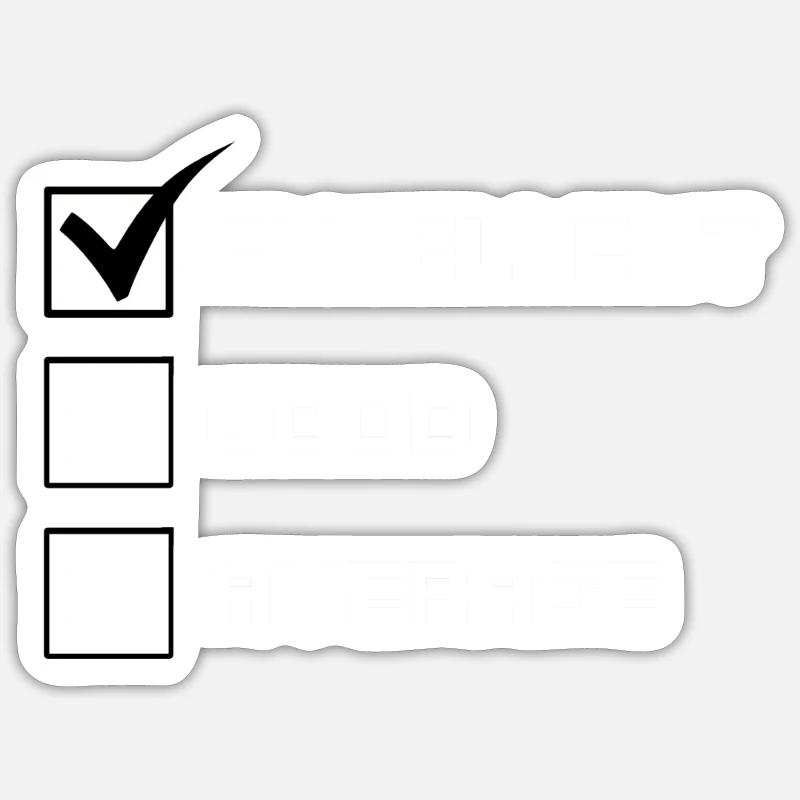 EXCELLENT - Sticker taille S (10 x 10 cm) - blanc mat