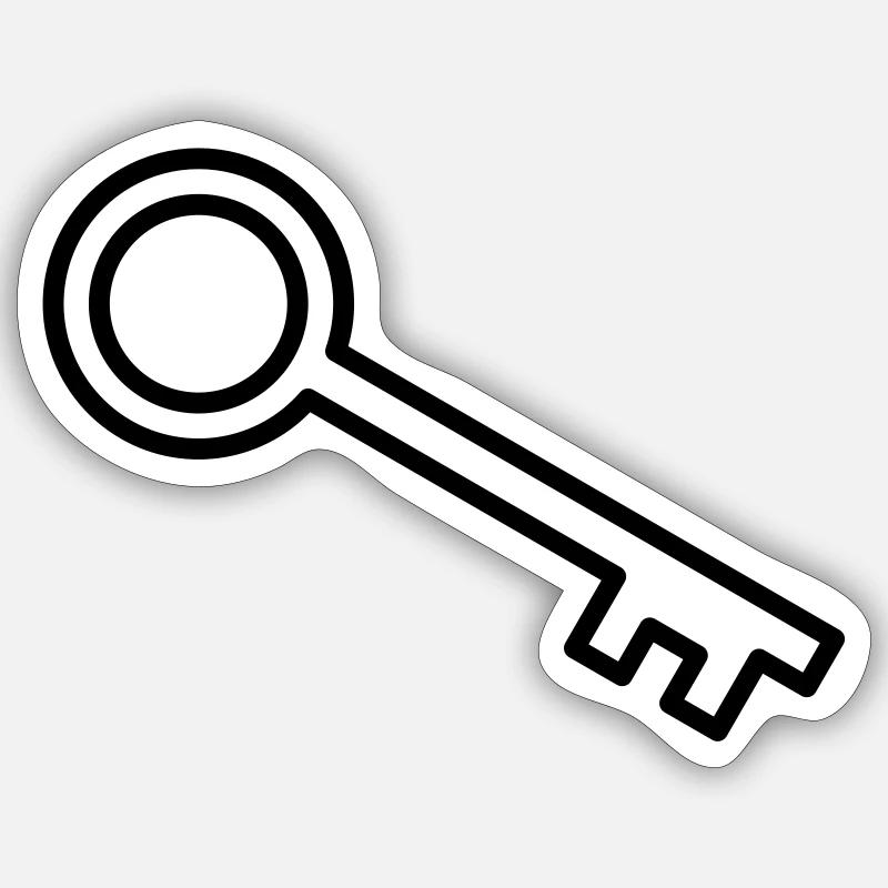 Key Sticker size S (10 x 10 cm)