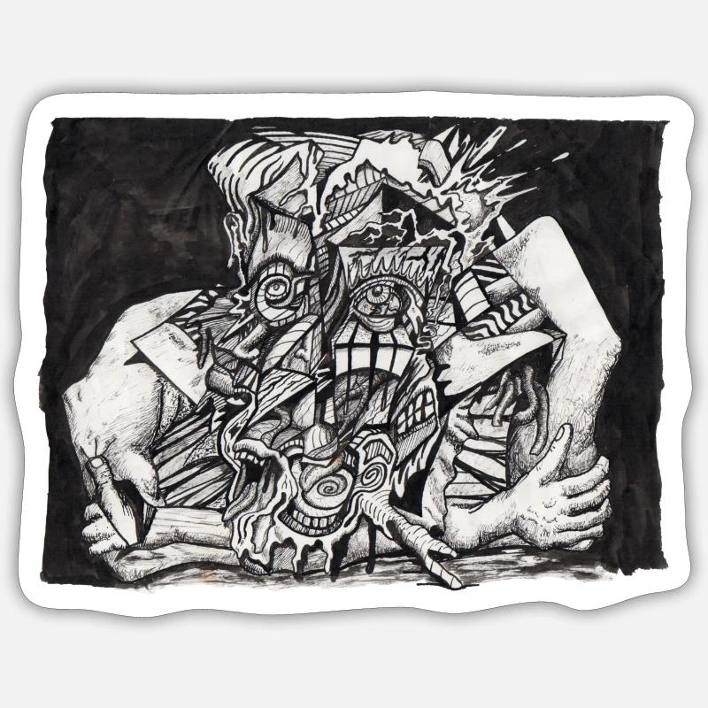 Sticker size S (10 x 10 cm) - 