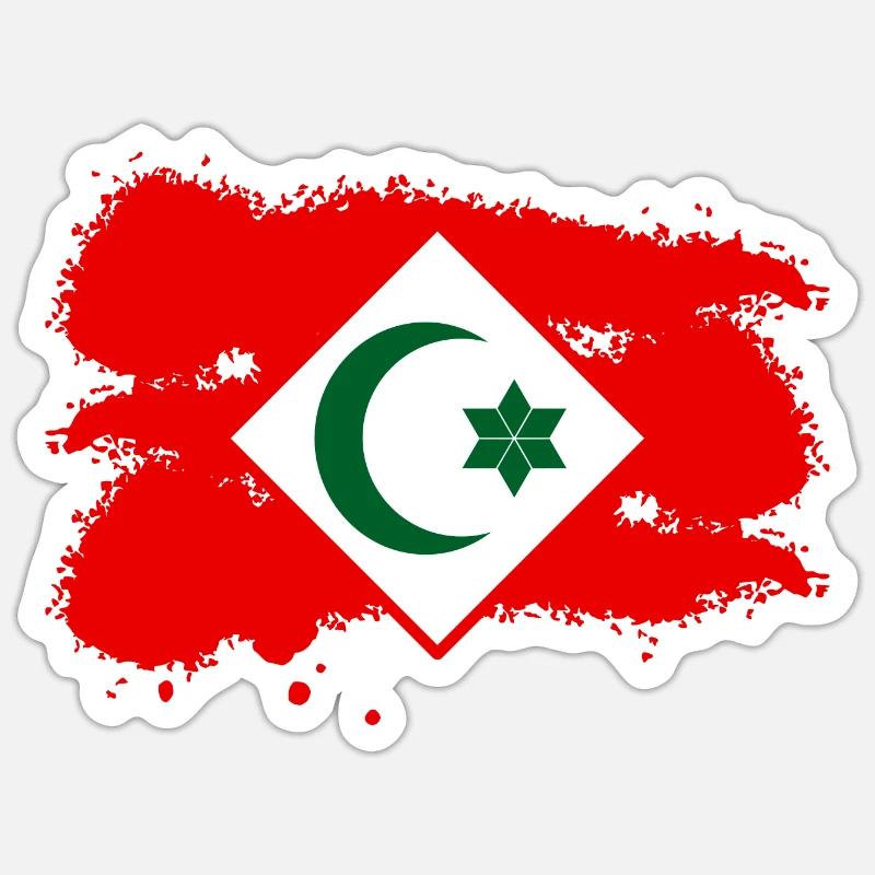 Rif - Sticker taille S (10 x 10 cm) - blanc mat